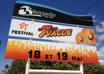 images et solutions - Signalétique événementielle 7eme vague